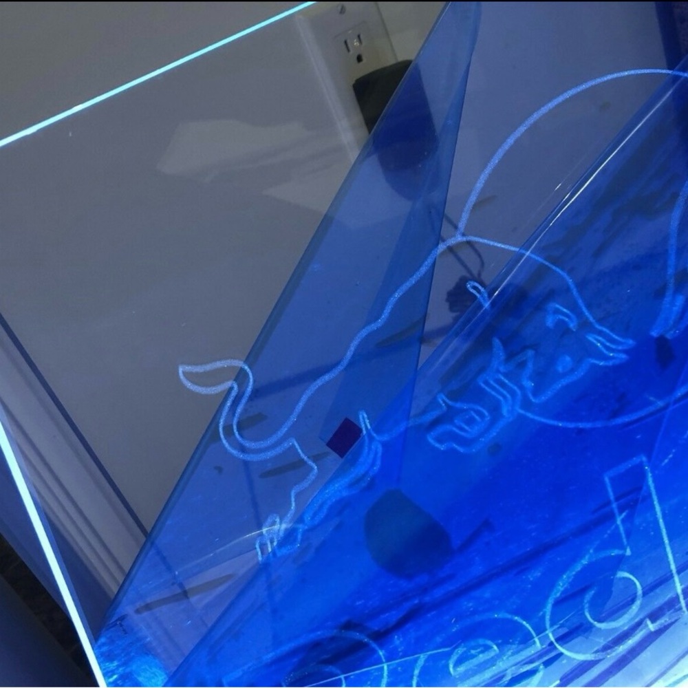 Red Bull Blue LED Display Sign - Picture 6 of 10